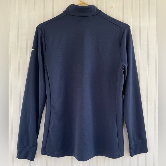 Nike Women's Navy Dri-FIT UV Victory 1/2 Zip Golf Top Indianapolis Colts Medium - Picture 2 of 9